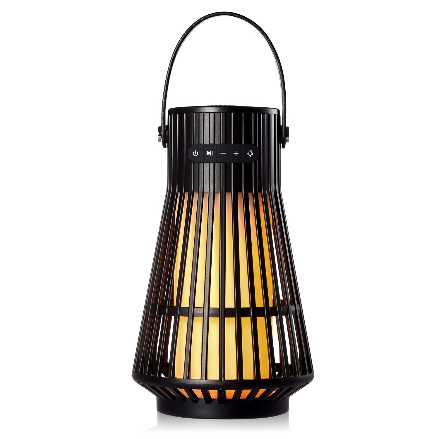 Outdoor Lighting Wireless - ไฟตั้งแคมป์ไฟเปลวไฟ LED กลางแจ้งลำโพงไร้สายไฟลำโพงบลูทูธกันน้ำแบบพกพาพร้อมไฟฉาย BT5.2