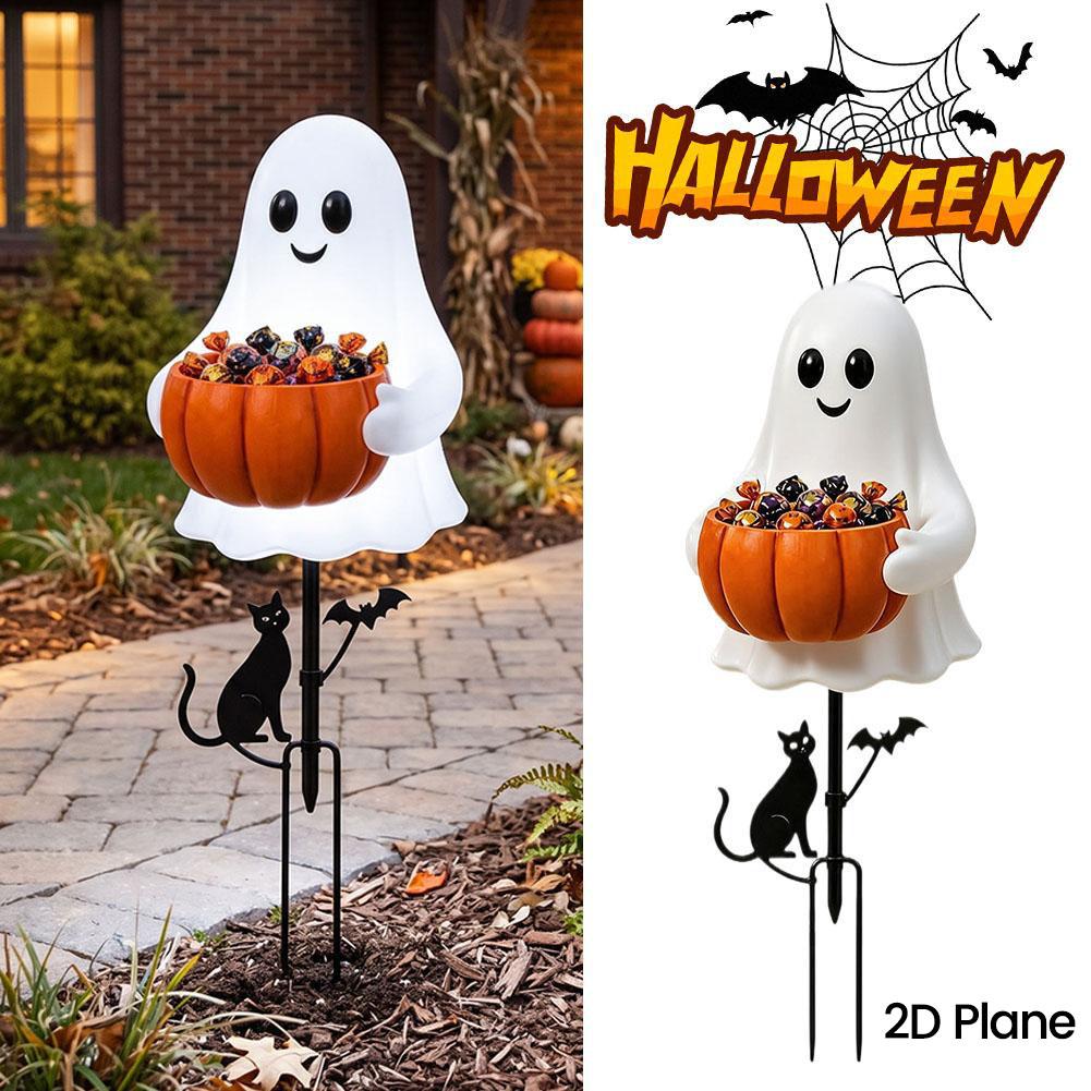 ที่ใส่ลูกอมรูปผีฮาโลวีน พร้อมไ - Outdoor Lighting Effects บทวิจารณ์และราคา