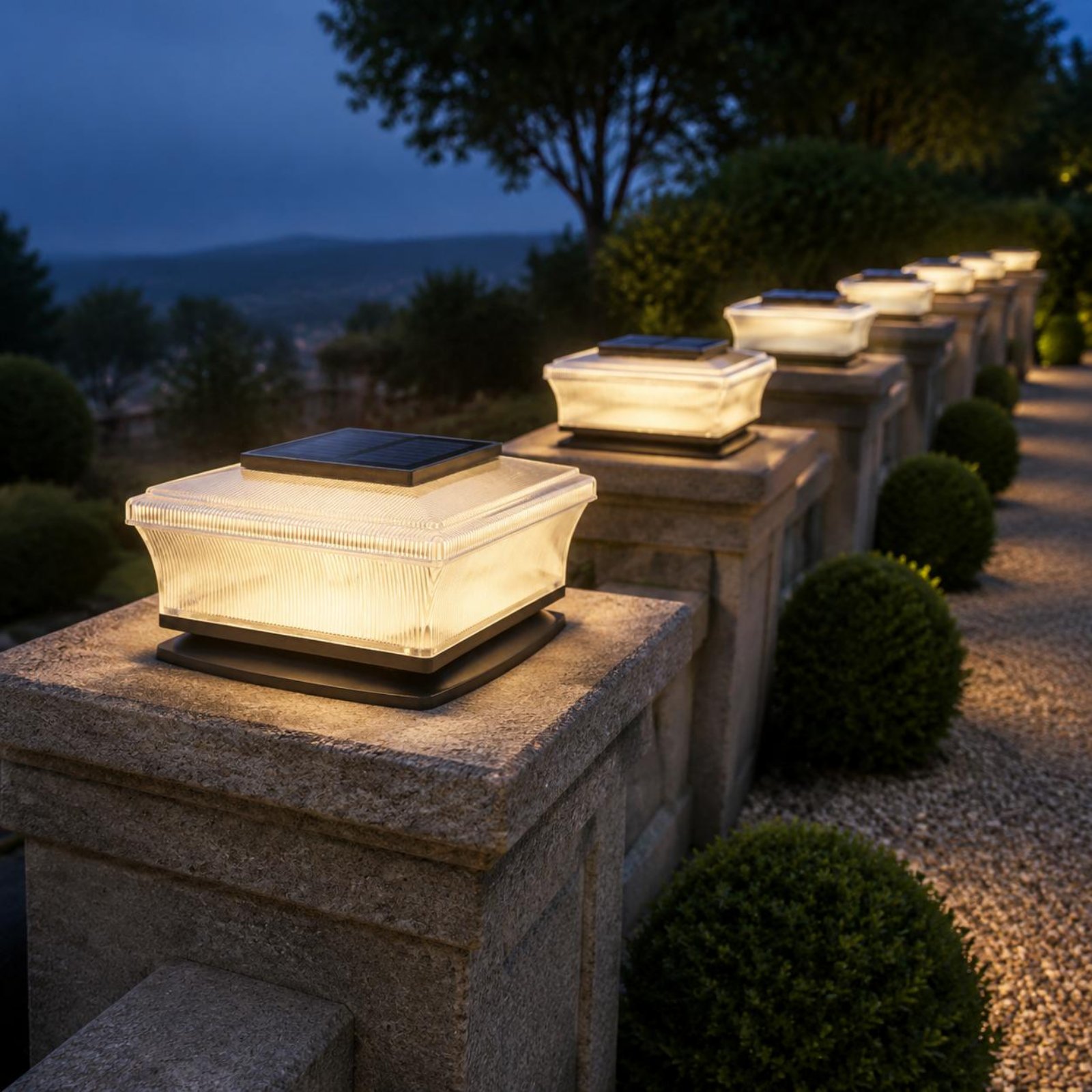 ไฟเสาโซลาร์เซลล์ไร้สาย รูปทรงส - Outdoor Lighting Wireless บทวิจารณ์และราคา
