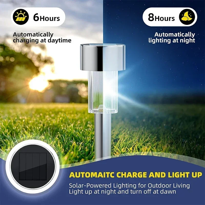 ไฟกลางแจ้งพลังงานแสงอาทิตย์โคม - Outdoor Lighting Pathway บทวิจารณ์และราคา