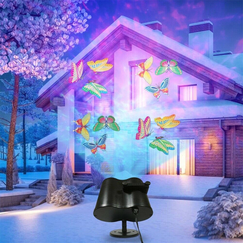 ไฟโปรเจคเตอร์ LED คริสต์มาส กั - Outdoor Lighting Uk บทวิจารณ์และราคา