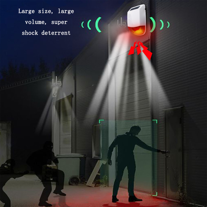 สัญญาณเตือนภัยอัจฉริยะแบบไร้สา - Outdoor Lighting Wireless บทวิจารณ์และราคา