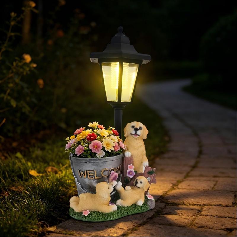 รูปปั้นกระถางต้นไม้โกลเด้นรีทร - Outdoor Lighting And Landscape บทวิจารณ์และราคา