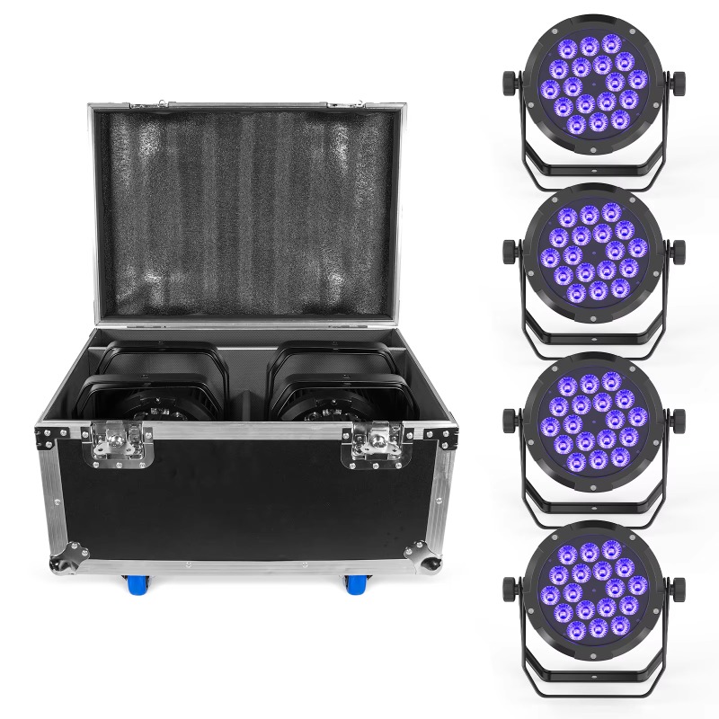 ไฟพาร์กันน้ำ 4 ชิ้น 18x10W IP6 - Outdoor Lighting Ip65 บทวิจารณ์และราคา