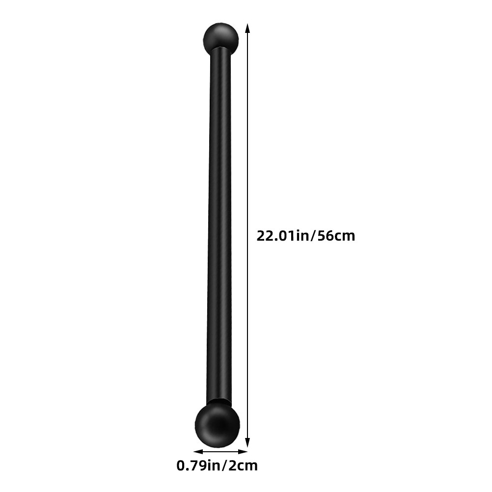 2 ชิ้น คานยึดเสาไฟกลางแจ้ง 56  - Outdoor Lighting Black บทวิจารณ์และราคา