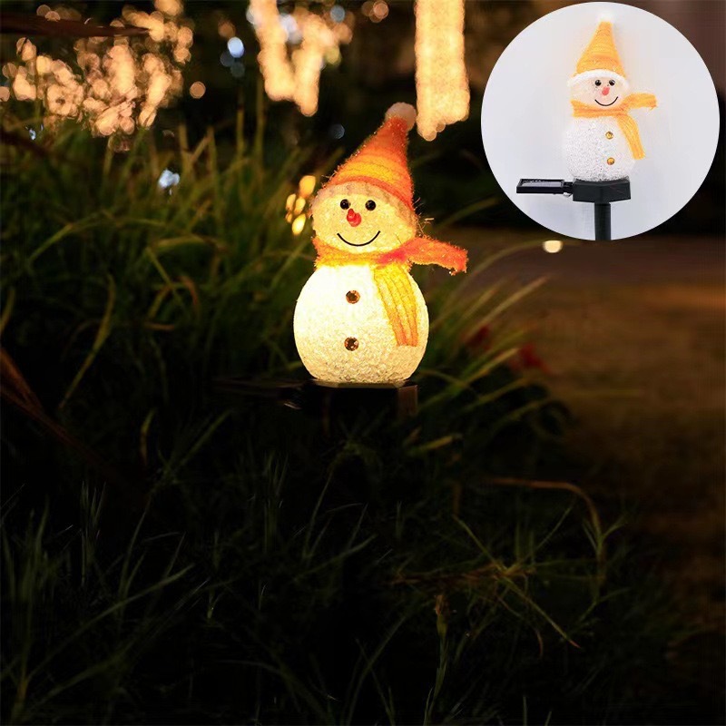 ไฟสวนโซลาร์เซลล์รูปสโนว์แมน ไฟ - Outdoor Lighting Pathway บทวิจารณ์และราคา